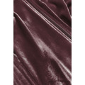 Hnědý dámský velurový dres s lampasy (81223) (3532803) - 3