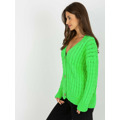 Dámský svetr LC SW 8036 fluo zelený (3519278) - 12