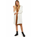M475 oversized kardigan s kapucí - velbloudí barva (3213888) - 6
