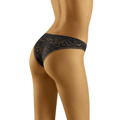 Dámské kalhotky Flossy Soft Black - Wol-Bar (3487491) - 3