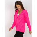 Dámský svetr LC SW 8036 fluo růžový (3519259) - 5