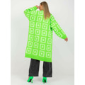 Dámský svetr LC SW 0296 fluo zelený (3519125) - 10