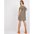 Dámské šaty-D73761M30145G-khaki (3334671) - 14