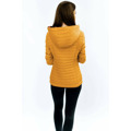Žlutá bunda s asymetrickým zipem (DL015) (2965690) - 4