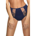 Dámské kalhotky brazilky PARADISE K498 tmavě modré (3406928) - 3