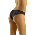 Dámské kalhotky Flossy Soft Black - Wol-Bar (3487491) - 1