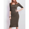 Šaty CZ SK 4196.00 khaki (3108881) - 1