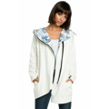 B091 Mikina na zip Oversized - černá (3213752) - 20