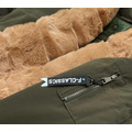 Dámská zimní bunda parka v khaki barvě (CAN-588) (3605240) - 3