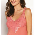 Dámská košilka Viviane Apricot chemise (s vycpanými košíčky) - Babella (3490192) - 3