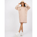 Dámské šaty Dress-EM-SK-717.33X-béžová (3284714) - 17