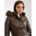 Dámská bunda NM KR H 898 79P tmavě hnědá (3567799) - 7
