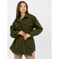 Dámský kabát EM PL 2939 85 khaki (3515373) - 8