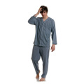 Pánské rozepínací pyžamo Gucio dł/r M-2XL (3172267) - 1