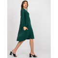 Dámské šaty Dress-EM-SK-604.10P-tmavě zelená (3285252) - 3