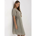 Šaty 217 SK 25663.03 khaki (2589914) - 13