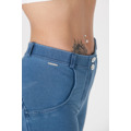 Dámské džíny - Mid Waist Light Blue - BST-JMWLB - Boost Jeans (3511940) - 4