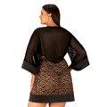 Dokonalý župan Allunes peignoir 2XL/3XL - Obsessive (3282926) - 3