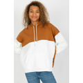 Dámská mikina Model AP-BL-AP-3001.98P Light Brown - Rue Paris (3580834) - 1