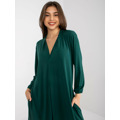 Dámské šaty Dress-EM-SK-604.10P-tmavě zelená (3285252) - 4