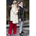 Černá dámská prošívaná oversize bunda s kapucí (ag5-010) (3165632) - 6