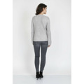 Dámský svetr Kylie SWE 117 Sweater Grey - MKMSwetters (3491143) - 3