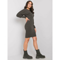 Šaty RV SK 6079.65 tmavá khaki (3345434) - 4