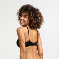 Dámská podprsenka bez kostic DIM GENEROUS WIREFREE BRA - DIM - černá (3181432) - 2