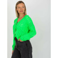 Dámský svetr LC SW 8022 fluo zelená (3519148) - 17