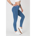 Dámské džíny - Mid Waist Light Blue - BST-JMWLB - Boost Jeans (3511940) - 9