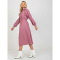 Dámské šaty RV SK 8336 tmavě růžové (3609690) - 3
