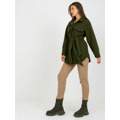 Dámský kabát EM PL 2939 85 khaki (3515373) - 3