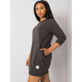 Šaty RV SK 6847.59P tmavá khaki (3440365) - 7