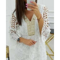 Bavlněné šaty Mayca HY1036 White - Vittoria Ventini (3484681) - 4