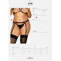 Svůdný podvazkový pás A756 Garter Belt - Obsessive (2613547) - 5