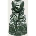 Zelená dámská rozšířená oboustranná vesta (B8005-10) (3283063) - 2