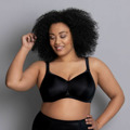 Lace Rose soft podprsenka s pěnovou výztuží 5618 black - RosaFaia (3212440) - 2
