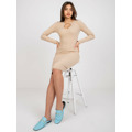 Dámské šaty Dress-EM-SK-686.63-béžová (3285275) - 1