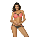 Plavky Virginia Green-Coral M-456 (1) - Marko (3472845) - 3
