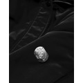 Zimowa parka damska na futrze czarna (m21312) (2932559) - 2