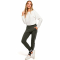 M460 Kalhoty Jogger s pruhovanými žebrovanými manžetami - šedé (3213864) - 9