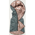 Béžová dámská rozšířená oboustranná vesta (B8005-51) (3283061) - 5