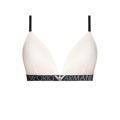 Krajková vyztužená podprsenka 164298 1P216 00010 bílá - Emporio Armani (2671841) - 3