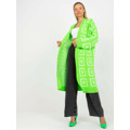 Dámský svetr LC SW 0296 fluo zelený (3519125) - 9