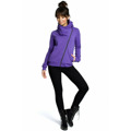 B071 Mikina na zip - ecru barva (3213726) - 18