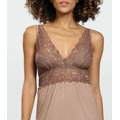 Dámská košilka Evelina Cappucino chemise - Dkaren (3489951) - 4