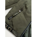 Dámská bunda typu "bomber" v khaki barvě (B8098-11) (3490859) - 2