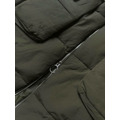 Dámská zimní oversize bunda v barvě khaki (736art) (2962721) - 3