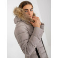 Dámský kabát NM KR P22 6678 1.18P tmavě lila (3567850) - 7