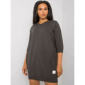 Šaty RV SK 6847.59P tmavá khaki (3440365) - 8